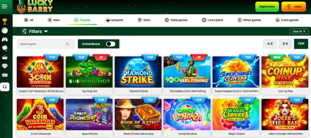 Lucky Barry Casino — Slots, Jackpots & Live Tables image 2